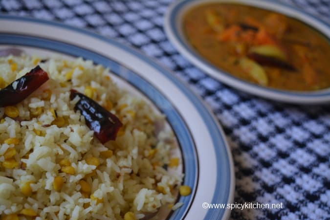 how to make chana dal pulao