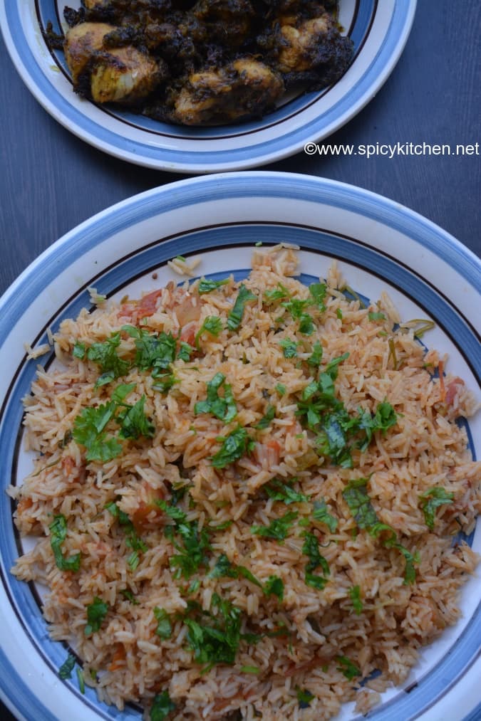 how to make tomato pulao
